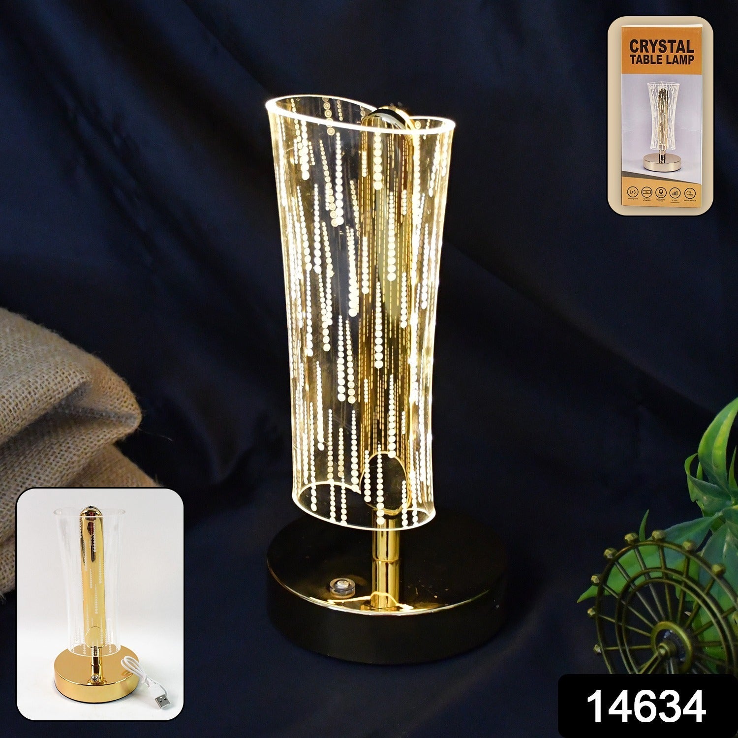 Premium Crystal Table Lamp Premium Crystal Table Lamp